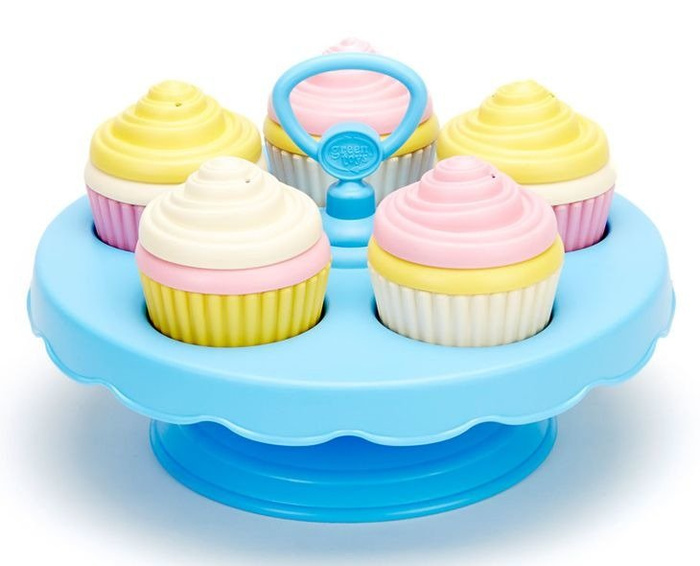 Niebieska patera z łakociami, Green Toys