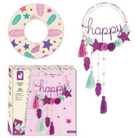 Zestaw kreatywny Łapacz snów z podświetleniem ledowym Happy Janod 