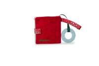 Materiałowa edukacyjna książeczka z mini gryzakiem Czerwony Kapturek LILLIPUTIENS