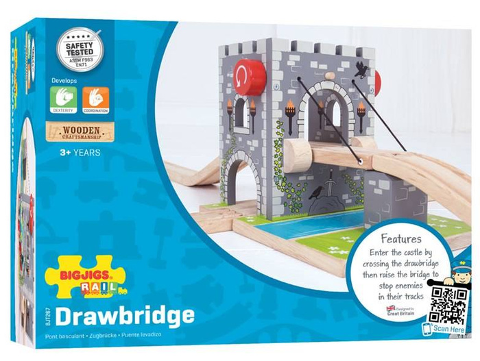 Dodatek do kolejki Most rycerski Bigjigs Rail