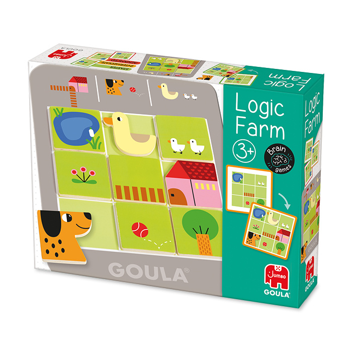 Gra dla dzieci Logic Farm Goula
