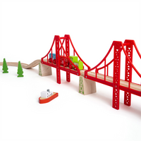 Długi, podwójny most wiszący, Bigjigs Rail