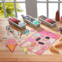 Zestaw kuchenny dla dzieci artykuły spożywcze Ice Crem Shop KidKraft