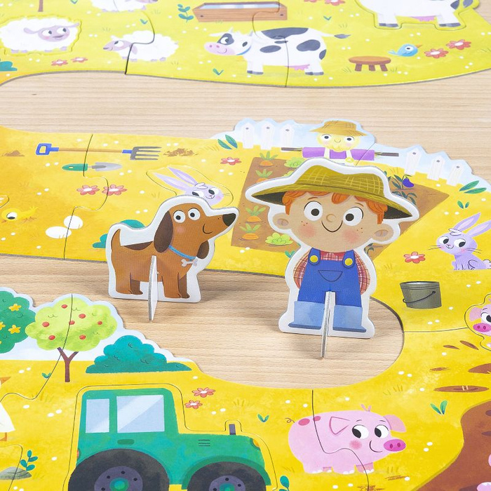 Puzzle XXL farma Goula