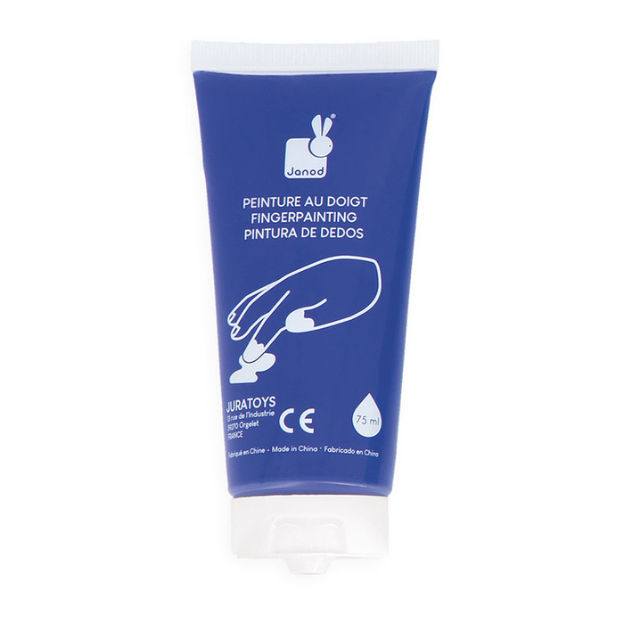 Farbki do malowania rękami 5 kolorów Janod