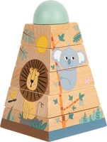 Układanka drewniana na paliku Safari Small Foot