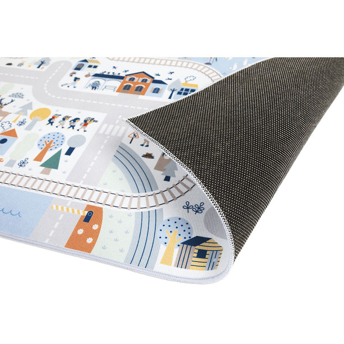 Miękka mata do zabawy z drogą Biała Dolina Cross Roads Janod