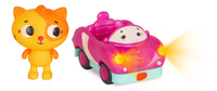 Zestaw miękkich autek sensorycznych do rączki Light Up Cars B.toys