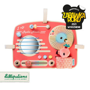 Tablica manipulacyjna dla najmłodszych Radio Flaming Anais LILLIPUTIENS 