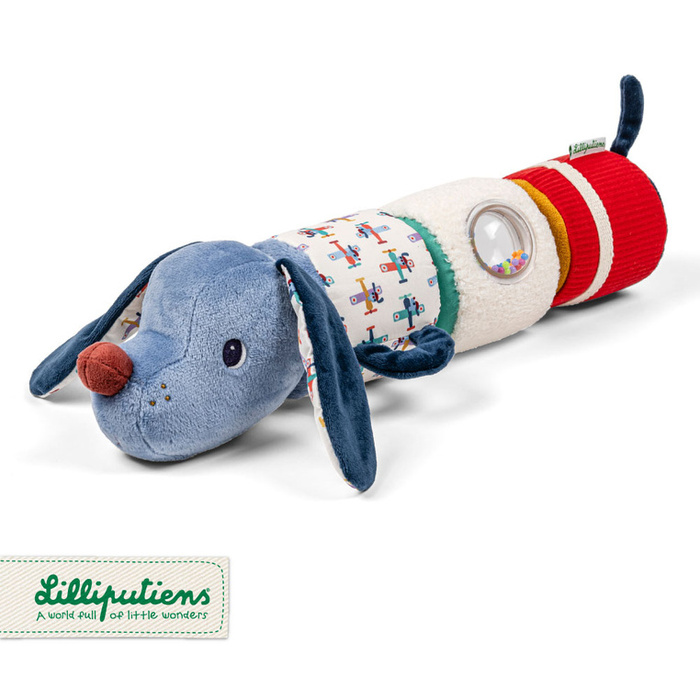 Sensoryczny wałek dźwiękowy 4-elementowy Piesek Jules