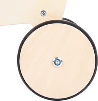 Biały wózek do zabaw w sklep dla dzieci Small Foot