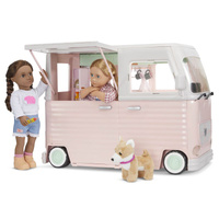 Lodziarnia na kółkach z wyposażeniem Sweet stop ice cream truck Our Generation