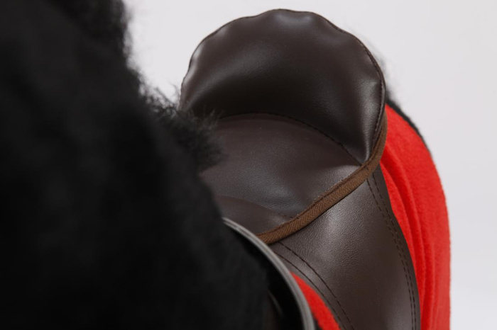 Koń na biegunach XL. Koń kary