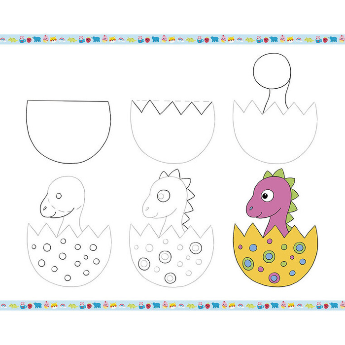 Rysowanie krok po kroku z brokatowymi markerami 20 rysunków i kolorowanek