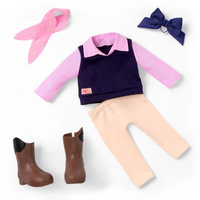 Lalka Presley 46cm dżokejka z apaszką Our Generation