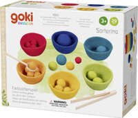 Gra Sorterino kolorowe sortowanie Goki