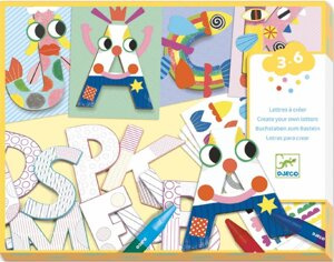 Edukacyjny zestaw kreatywny Świat literek Djeco