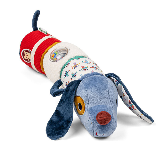 Sensoryczny wałek dźwiękowy 4-elementowy Piesek Jules