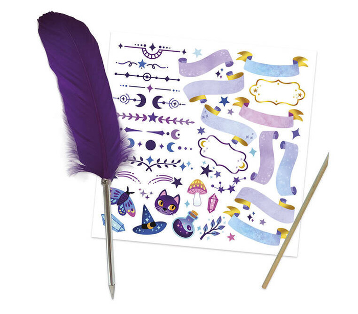 Zestaw kreatywny Sekretna księga Szkoła Magii Janod