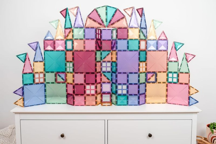 Klocki magnetyczne Connetix Pastel Creative Pack 120 el. 