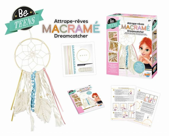 Zrób to sam - MAKRAMOWY ŁAPACZ SNÓW BE401 Buki