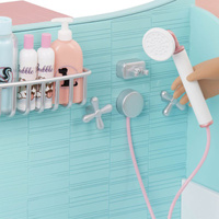 Groomer salon pielęgnacji zwierząt ze sklepem Happy Tails Care Center Our Generation