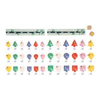 Układanka sorter kolorów i kształtów Ptaki Janod