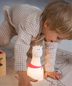 Żyrafa Lampka Silikonowa Biała Rabbit & Friends