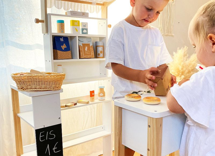 Krakersy zwierzątka drewniane dla dzieci Fresh Small Foot