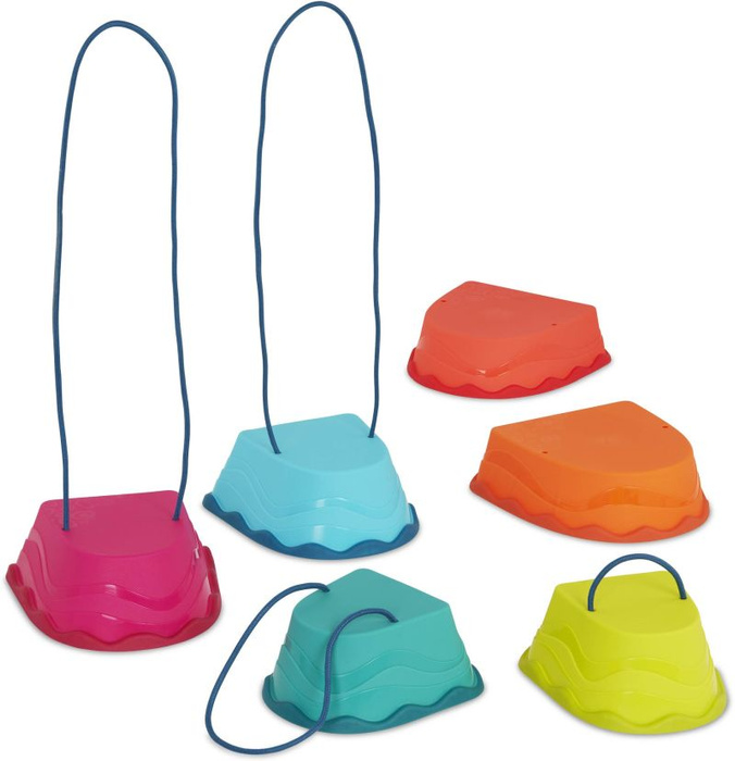 Sensoryczne steppery kubeczkowe szczudła dla dzieci B.Toys