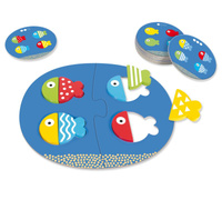 Gra edukacyjna Fish Match & Mix Goula