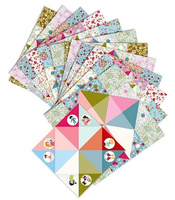 Zestaw papierów do origami z naklejkami. Wyzwanie, Djeco