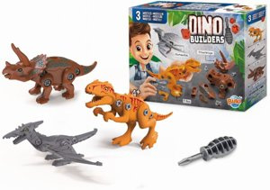 Figurki dinozaurów do skręcania zrób to sam Buki