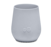EZPZ Silikonowy kubeczek Tiny Cup pastelowa szarość