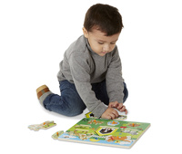 Układanka drewniana dopasowywanie Zwierząt Melissa and Doug