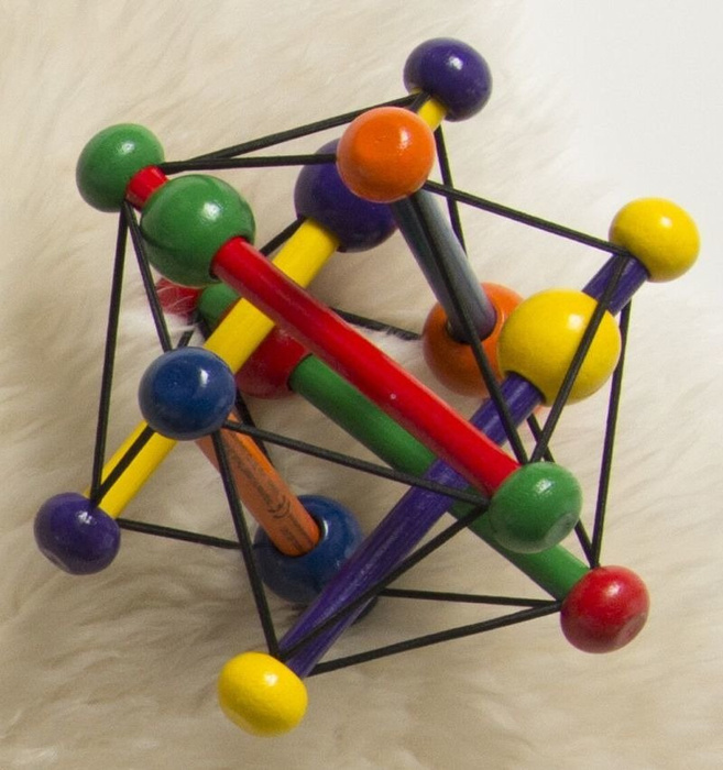 Zabawka dla niemowląt. Kolorowa forma, Manhattan Toy