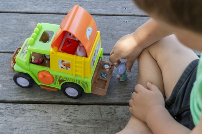 Jeep Safari samochód terenowy Klorofil zabawki kolekcjonerskie