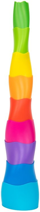 Tęczowe Kubeczki SpiroKu Fat Brain Toys