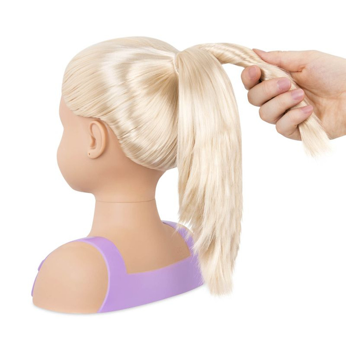 Głowa lalki do czesania blondynka Trista doll face Our Generation