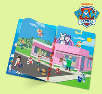 Naklejki wielokrotnego użytku Psi Patrol Puffy Sticker - Adventure Bay Melissa and Doug