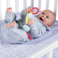 Pluszowa zawieszka do wózka z gryzakiem Kaktusowy ogród Manhattan Toy