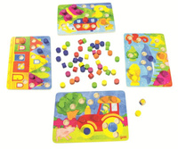 Gra dla dzieci. Kolorowy świat, goki