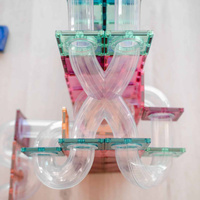 Kulodrom klocki magnetyczne Connetix Pastel Ball Run Expansion Pack 80 el