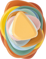 Drewniane kamienie balansujące River Rocks Montessori Small Foot