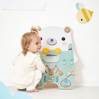 Tablica manipulacyjna dla dzieci XL 20 aktywności Miś Pure Janod