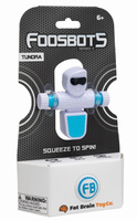 Biały Piłkarzyki Foosbots Zestaw dla jednego gracza Fat Brain Toys 