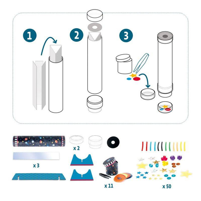 Zrób to sam - kalejdoskop Kosmos Djeco