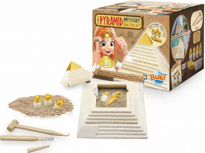 Zabawa edukacyjna dla dzieci Tajemnica piramidy Buki