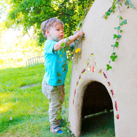 Domek do zabawy w ogrodzie lub domu Willow Hut Erzi