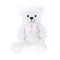 Maskotka dla dzieci duży biały miś Lily 78 cm Rappa